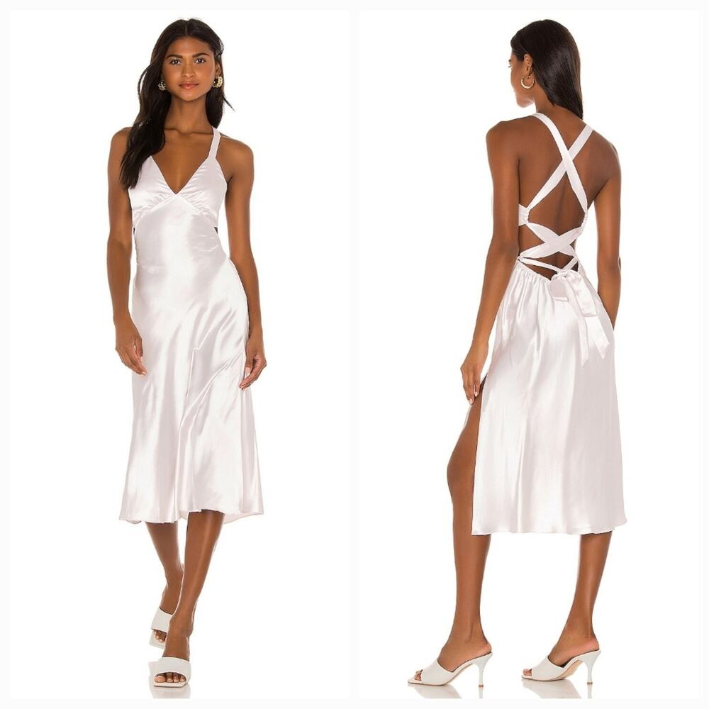 LPA Etta Dress in Champagne Pink Small